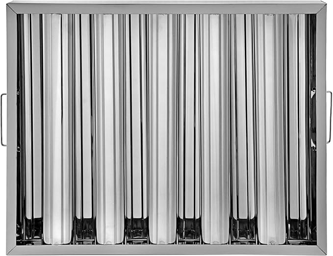 VBENLEM Pack of 6 Hood Filters 19.5W x 15.5H Inch, 430 Stainless Steel 5 - Image 9