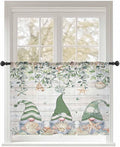 Sheer Curtains 54 Inch Length, Coastal Eucalyptus Leaf Semi Sheer Curtains by Unknown