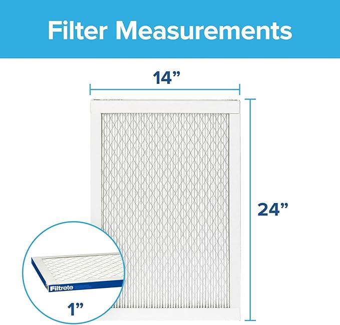 Filtrete 14x24x1 AC Furnace Air Filter, MERV 13, MPR 2200, Elite Allergen - Image 2