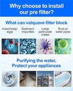 Spin Down Sediment Filters, 40-50 Micron Reusable Water Prefilter System - Image 7