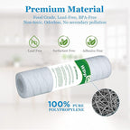 20 Micron String Wound Whole House Water Filter 10" x 2.5", 10-inch Universal - Image 4