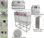 INTSUPERMAI Vertical Laminar Flow Hood Air Flow Clean Bench Workstation Lab - Image 3