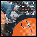 3005 Automotive Universal Oil Filter Swivel Removal Wrench - Image 3