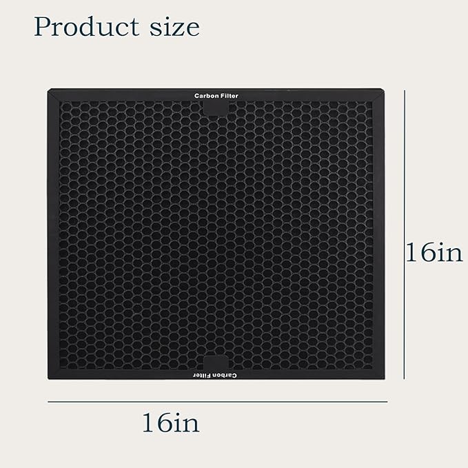 Carbon Filter 500 for Drieaz HEPA500 16'' x 16'' x 1'' & BlueDri & VEVOR Air - Image 4