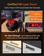 Laser Engraver, Carverall K15 Pro 5W Laser Engraving Machine - Image 5