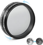 Astromania Telescope Filter, 2 Inch Variable Grey Polarizing Filter, Variable by AstromaniaOptics