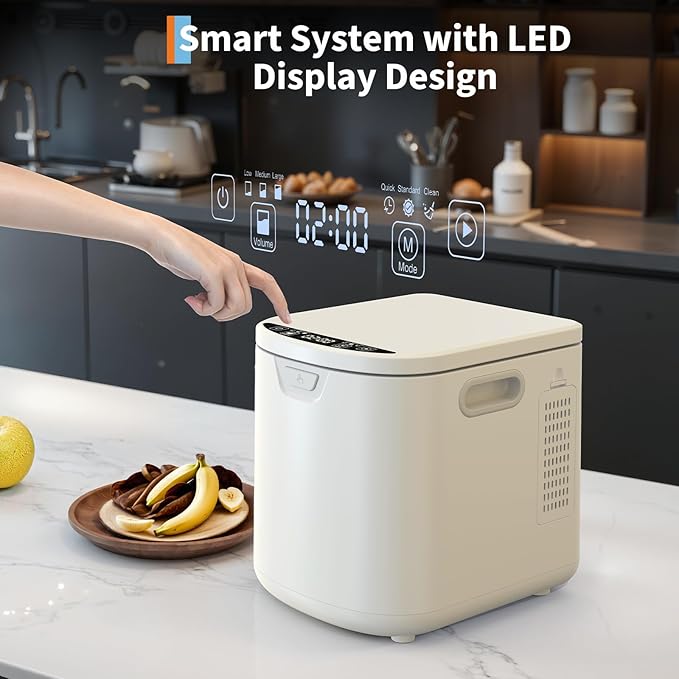 3.5L Electric Composter Countertop, 3 Modes Kitchen Smart Compost Bin - Image 3
