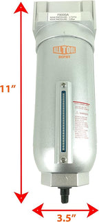 1" NPT SUPER DUTY Industrial Grade Particulate Filter/Water Trap - Image 2