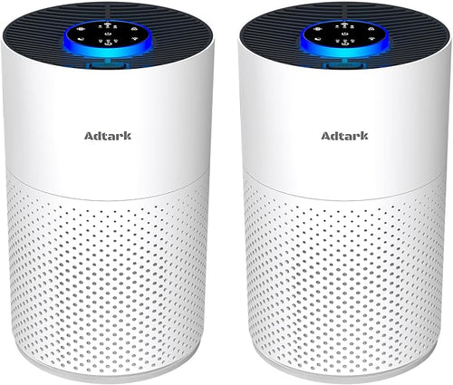 2 Pack Air Purifiers for Home Bedroom, ADTARK Air Cleaner by ADTARK