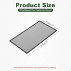 YOKIVE 6 Pcs Magnetic Floor Vent Covers, Floor Register Cover PVC Mesh Air Vent - Image 2