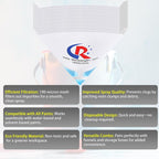 50 Pack of Paint Strainers, Paint Filter Strainer Paper Cone - Image 2