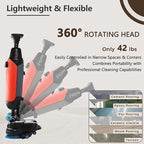 Rechargeable Floor Cleaner and Wet Dry Floor Machine, Dual-Brush Heads - Image 4