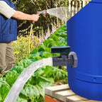 2 Set PVC Rain Barrel Diverter Kit Rain Barrel 3/4 Inch Spigot Kit - Image 7