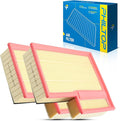 PHILTOP Engine Air Filter, CA11946 2PCS Compatible by PHILTOP