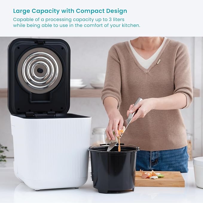 Home Zone Living Electric Composter - Image 3