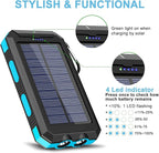 YELOMIN Solar Charger, 20000mAh Portable Type-C Solar Power Bank - Image 7