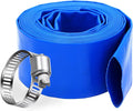 DAVCO 3" x 100 ft Pool Backwash Hose, 3” Diameter and 5” Flat Wide Heavy Duty by DAVCO