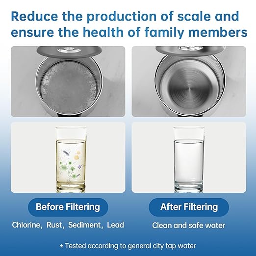 Water Filter for Sink Faucet, NSF42 Certified Faucet-Mounted Water Filter - Image 8