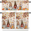 Fall Kitchen Curtain Set, Light Filtering Short Curtains Valance by Unknown