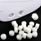 Air Filter Sponge, Compressor Replacement System, Round White Breathable Foam - Image 5