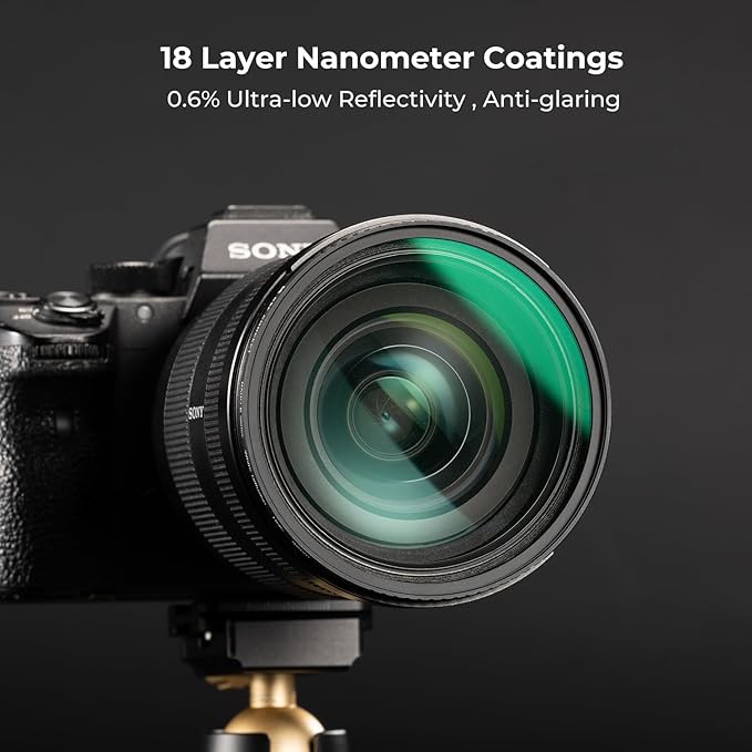 K&F CONCEPT 62mm White Mist 1/4 Filter, 18 Multi-Layer Coatings Dreamy Soft - Image 3