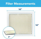 Filtrete 14x14x1 Air Filter, MPR 300, MERV 5, Clean Living Basic Dust 3-Month - Image 2