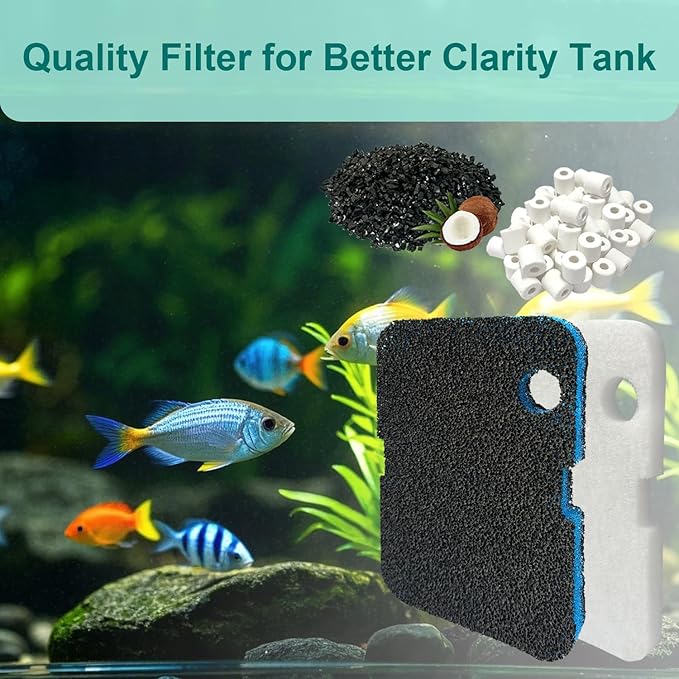 16 Pack Aquarium Filter Media Set Replacement - Image 8
