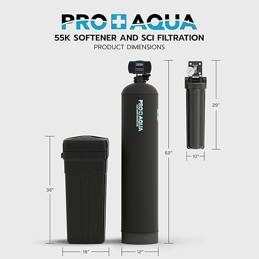 PRO+AQUA PRO-SCI-S55E Whole House Water Filter & Softener Bundle | 55, 000 - Image 9