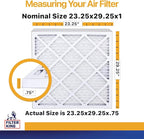 Filter King 23.25x29.25x1 Air Filter | 12-PACK | MERV 13 HVAC Pleated A/C - Image 2