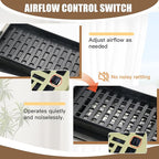 Air Floor Vent Adjustable Register 4x12 Inch Floor Register Vents - Image 5