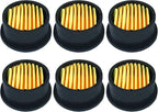 Zorfeter 6PCS Air Compressor Silencer Filter Elements by Zorfeter