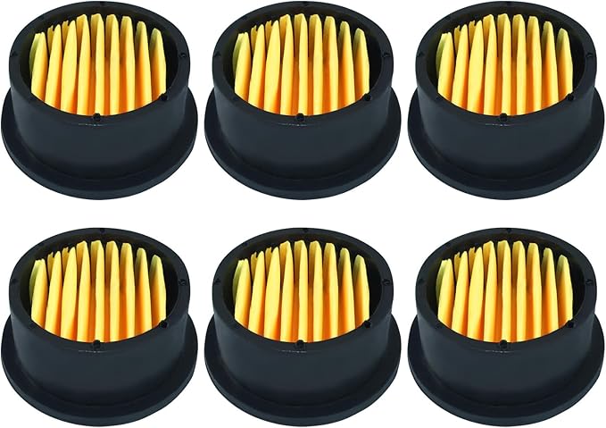 Zorfeter 6PCS Air Compressor Silencer Filter Elements by Zorfeter