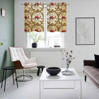 2 Panel Kitchen Cafe Curtains, Window Decor Tier Curtains - Image 4