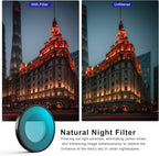 Haoge Natural Night Filter for DJI Osmo Nano, for Night City - Image 3