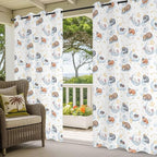 Cartoon Animals Outdoor Curtains - Image 5