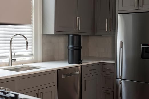 Boroux Compact Gravity-Fed Countertop Stainless Steel Water Filter System | 1.8 - Image 7