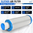 11013-7044 25 083 01 Air Filter & 11013-7045 2508304-S Pre Filter - Image 6
