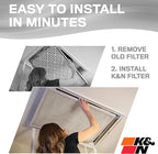 K&N 16X25X1 HVAC Furnace Air Filter, Lasts a Lifetime, Merv 8, the Last HVAC - Image 5