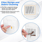 WADEO Rainwater Collection System, Rain Barrel Diverter Kit Fits - Image 2
