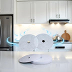 4 Pcs White Universal Cloth Dryer Exhaust Filter, - Image 5
