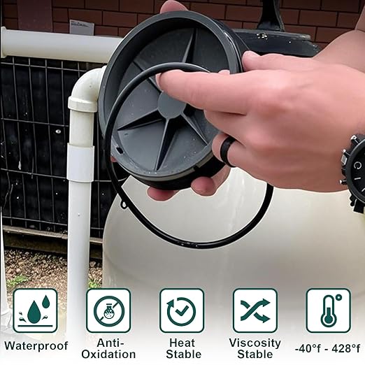 KEZE Pool Lube for O Ring Food Grade Waterproof Silicone Faucet Grease for Pool - Image 4