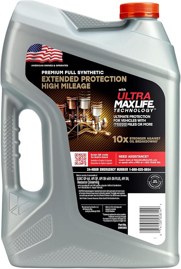 Valvoline Extended Protection High Mileage - Image 2