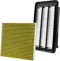 2PCS Cabin Engine Air Filter Kits JM802 JMAA00 Fits by Capume