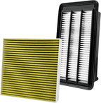 2PCS Cabin Engine Air Filter Kits JM802 JMAA00 Fits by Capume