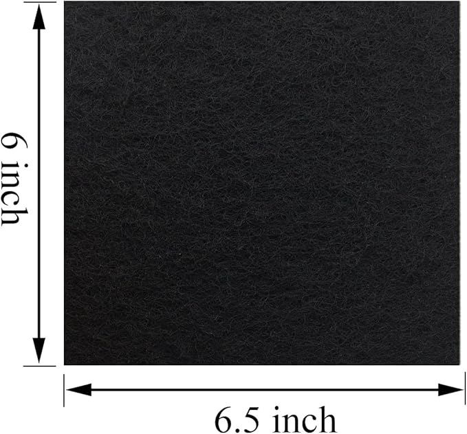 6 Pack Charcoal Cat Litter Box Replacment Filter Hooded Cat Litter Boxes and - Image 3