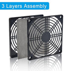 ELUTENG 120mm Fan Filter 2 Pack IP40 Dustproof Blower Guard ABS Computer - Image 2