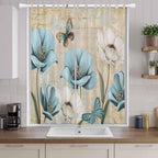 Spring Flowers Living Room Curtains 84 Inch Length, Window Curtains Tab Top - Image 9