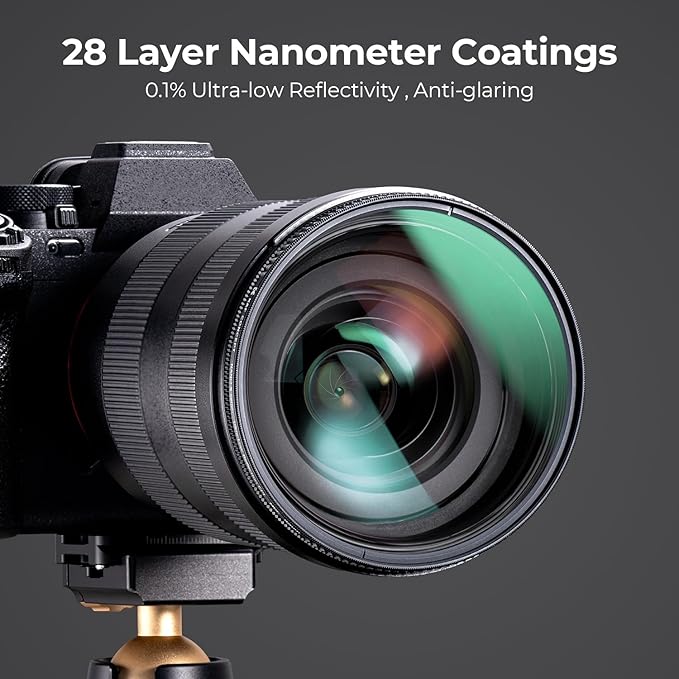 K&F CONCEPT 67mm Ultra-Low Reflectivity Circular Polarizers Filter 28 - Image 5