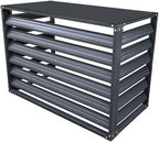 Outdoor Privacy Screen, Metal Air Conditioner Fence Cover by Unknown