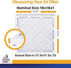 Filter King 18x18x1 Air Filter | 6-PACK | MERV 13 HVAC Pleated A/C Furnace - Image 2